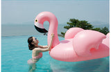 Large Inflatable Flamingo Pool Float Giant Swan Inflatable Swimming Pool Ring Toys for Adult Flotadores Para Piscina 190cm