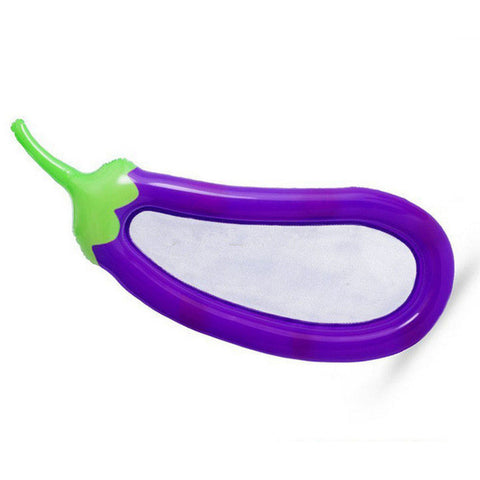 Inflatable Eggplant Purple Pool Float 270cm Swimming Pool Ring Summer Inflatable Toys for Adult Flotadores Para Piscina
